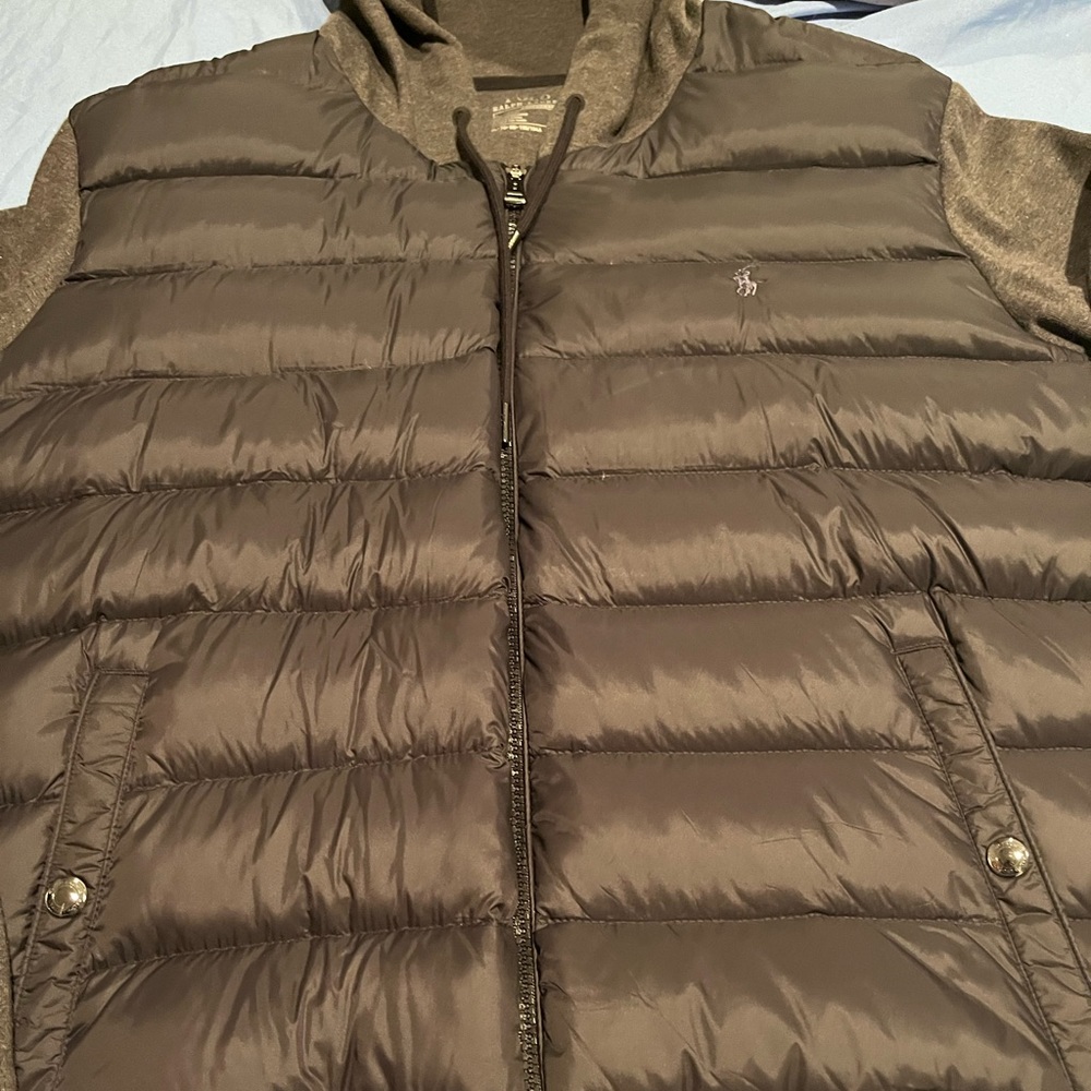 Ralph Lauren Polo Performance Zip Up Sweatshirt Puffer Jacket - Picture 2 of 7